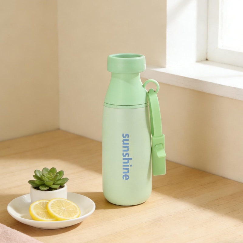 Large Capacity Stainless Steel Insulated Cup With Straw Multi Functional Gift Milk Bottle Water Cu 4