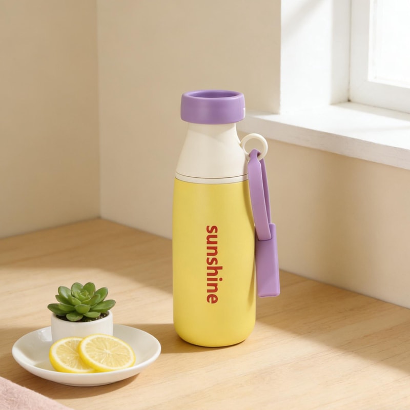 Large Capacity Stainless Steel Insulated Cup With Straw Multi Functional Gift Milk Bottle Water Cu 5
