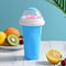 Premium Quick Frozen Smoothie Maker DIY Double Layer Slushy Cup For Juices Milk Ice Treats 0