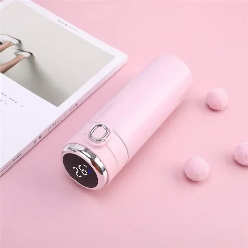 Smart Thermos Mug With LED Temperature Display Portable Stainless Steel Travel Insulated Coffee Cup 4