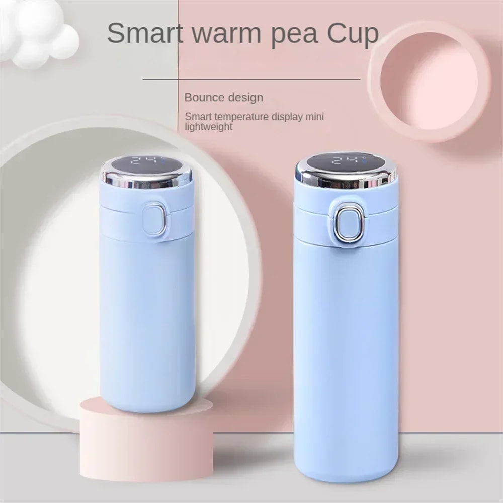 Smart Thermos Mug With LED Temperature Display Portable Stainless Steel Travel Insulated Coffee Cup 1