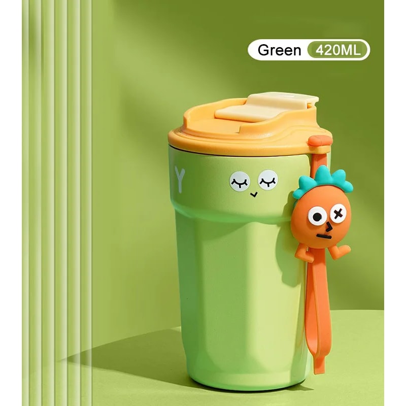 Premium Stainless Steel Travel Mug Leak Proof Coffee Tumbler with Vacuum Insulation for Outdoor & Daily Use