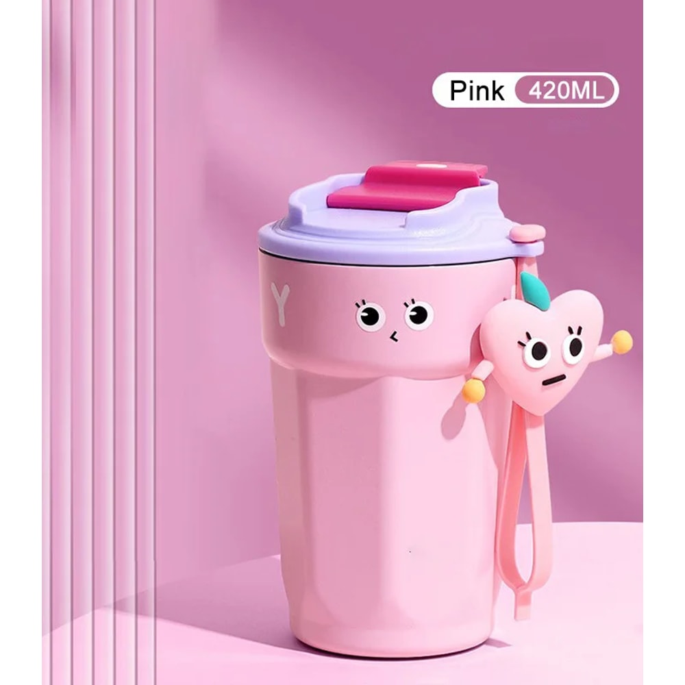 Premium Stainless Steel Travel Mug Leak Proof Coffee Tumbler with Vacuum Insulation for Outdoor & Daily Use