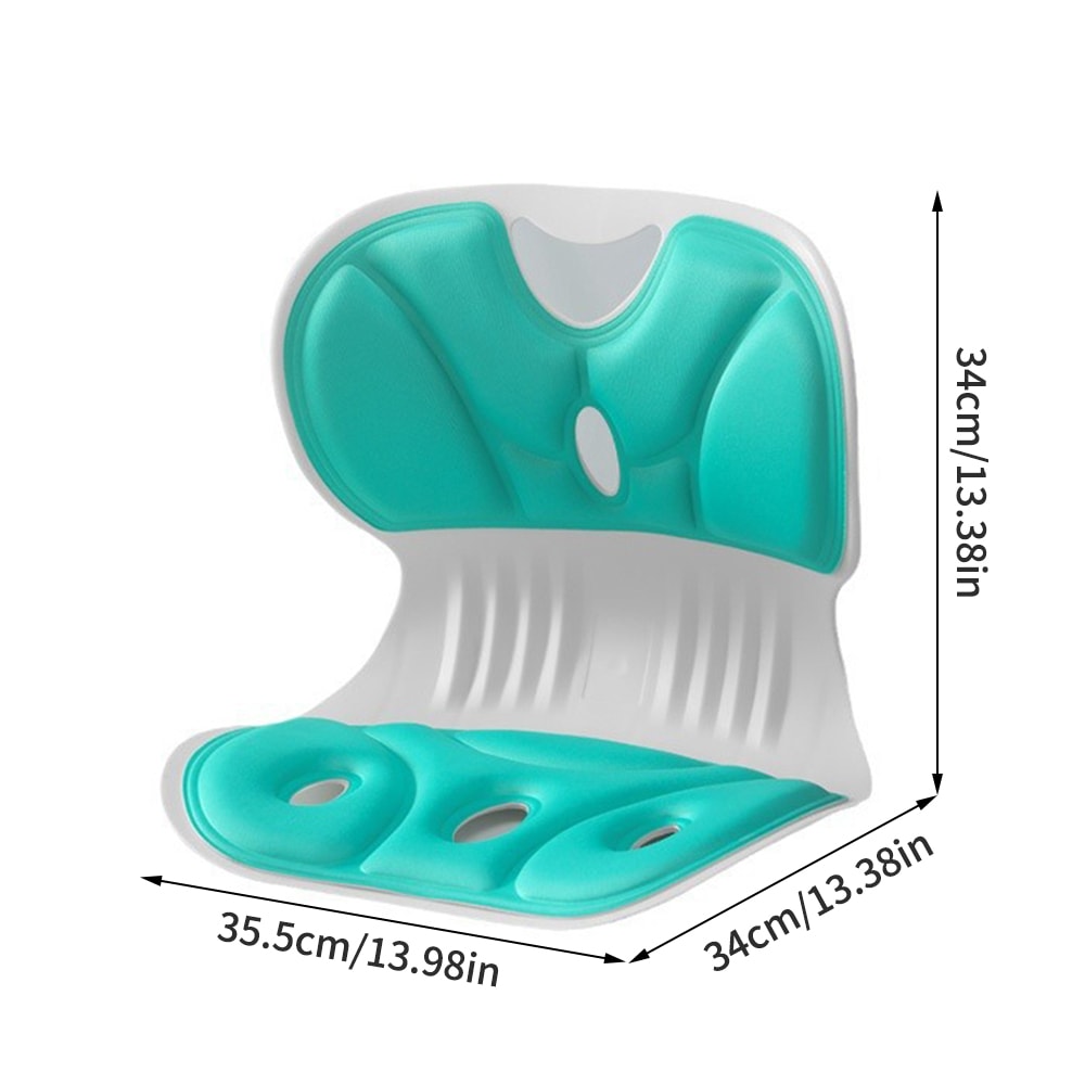 Premium Ergonomic Back & Lumbar Support Cushion for Office Study & Posture Comfort