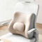 Ergonomic Lumbar Support Pillow Memory Foam Back Cushion For Office Chair Comfort Posture Relief 0