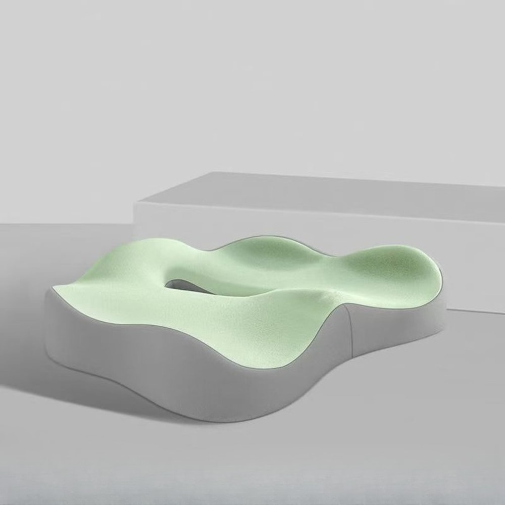 Ergonomic Coccyx Cushion for Office & Car Breathable Soft Support for Comfort and Relief