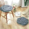 Plush Rose Flower Chair Pad Thickened Anti Slip Seat Cushion 0