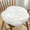 Plush Rose Flower Chair Pad Thickened Anti Slip Seat Cushion 10