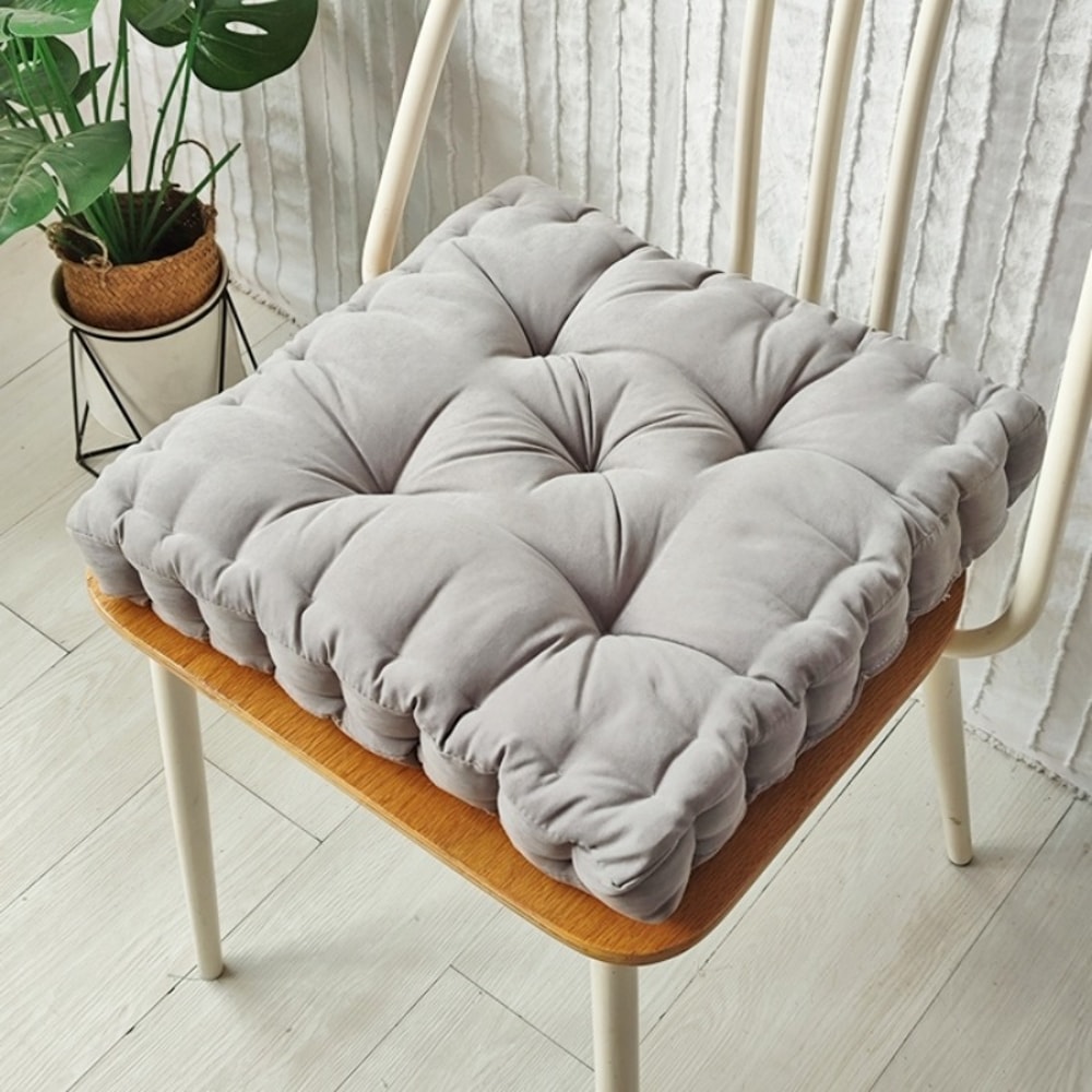 ComfortPlus Sedentary Floor Chair Cushion For Home Office And Classroom Thickened Square Seat Cushi 5