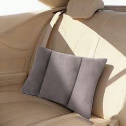 ergonomic lumbar support pillow breathable back cushion with pp filled inner core for ultimate back pain relief