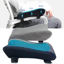 memory foam office chair armrest pad with removable cover elbow rest cushion for office & gaming chairs