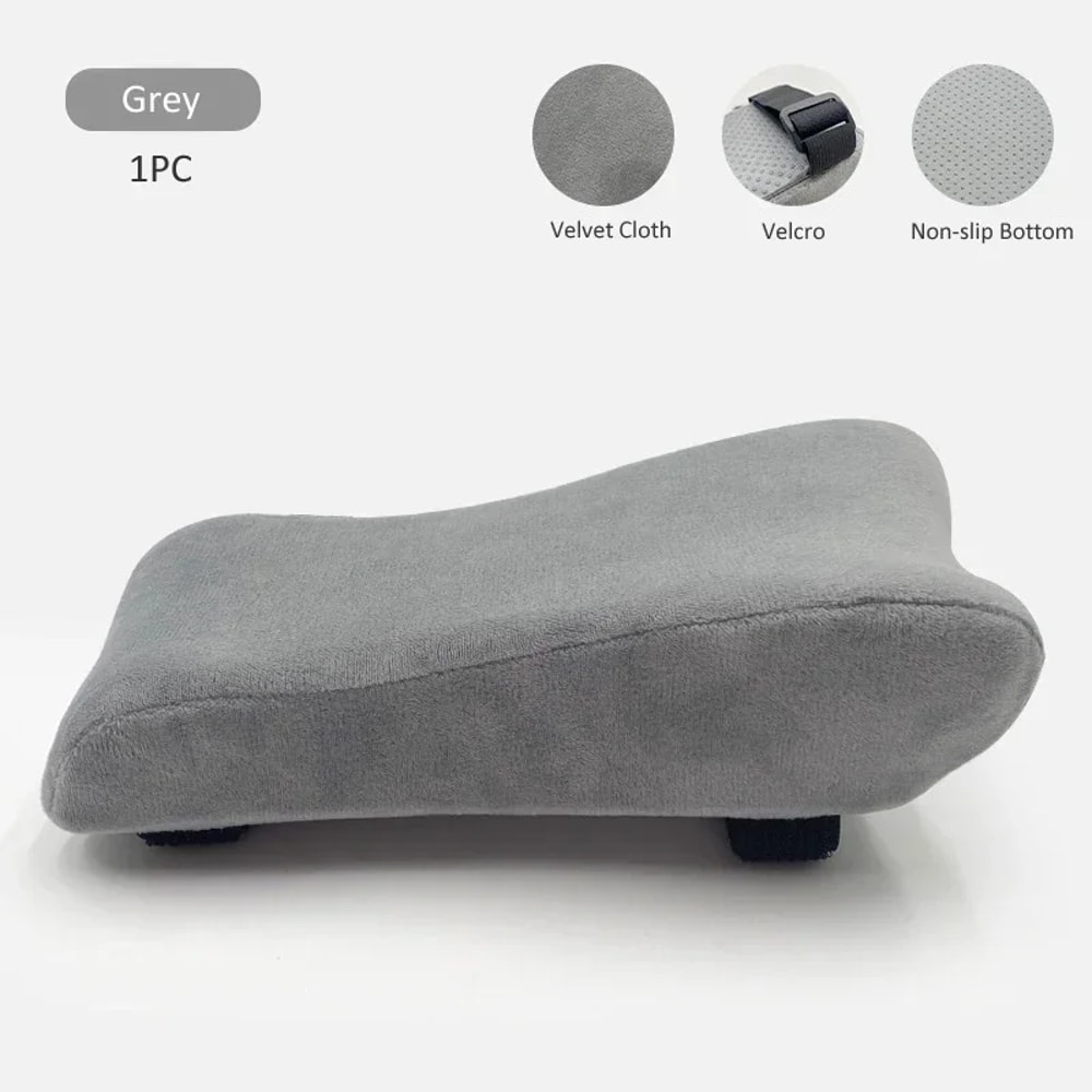 Memory Foam Office Chair Armrest Pad with Removable Cover Elbow Rest Cushion for Office & Gaming Chairs