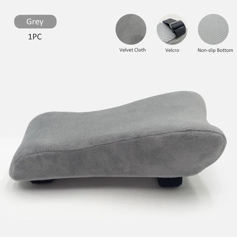 Memory Foam Office Chair Armrest Pad with Removable Cover Elbow Rest Cushion for Office & Gaming Chairs
