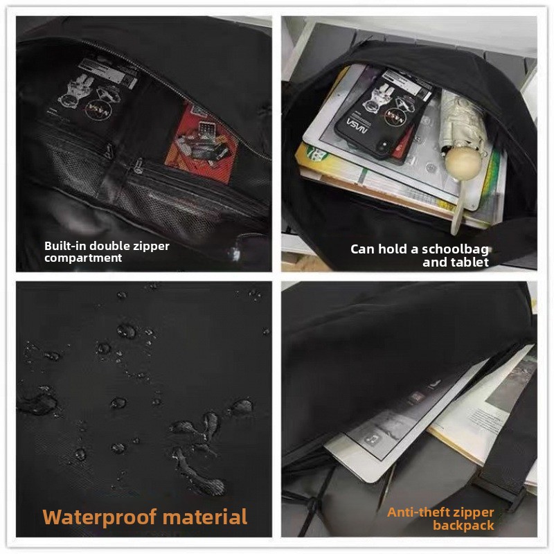 Waterproof Nylon Sling Bag for Men and Women Versatile Crossbody Shoulder Chest Bag for Travel and Gym