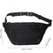 Waterproof Nylon Sling Bag for Men and Women Versatile Crossbody Shoulder Chest Bag for Travel and Gym
