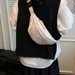 multi pocket crossbody sling bag for women versatile travel & commuting chest bag