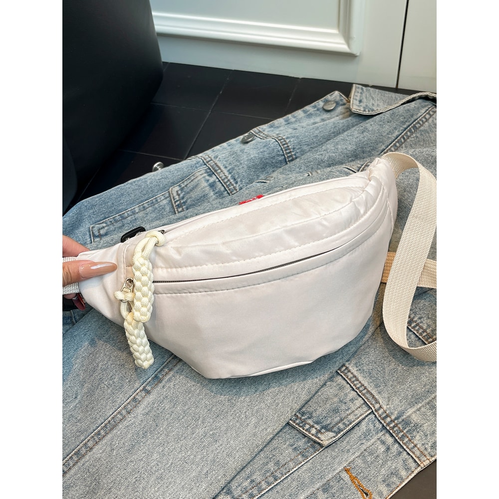 Multi Pocket Crossbody Sling Bag For Women Versatile Travel Commuting Chest Bag 1