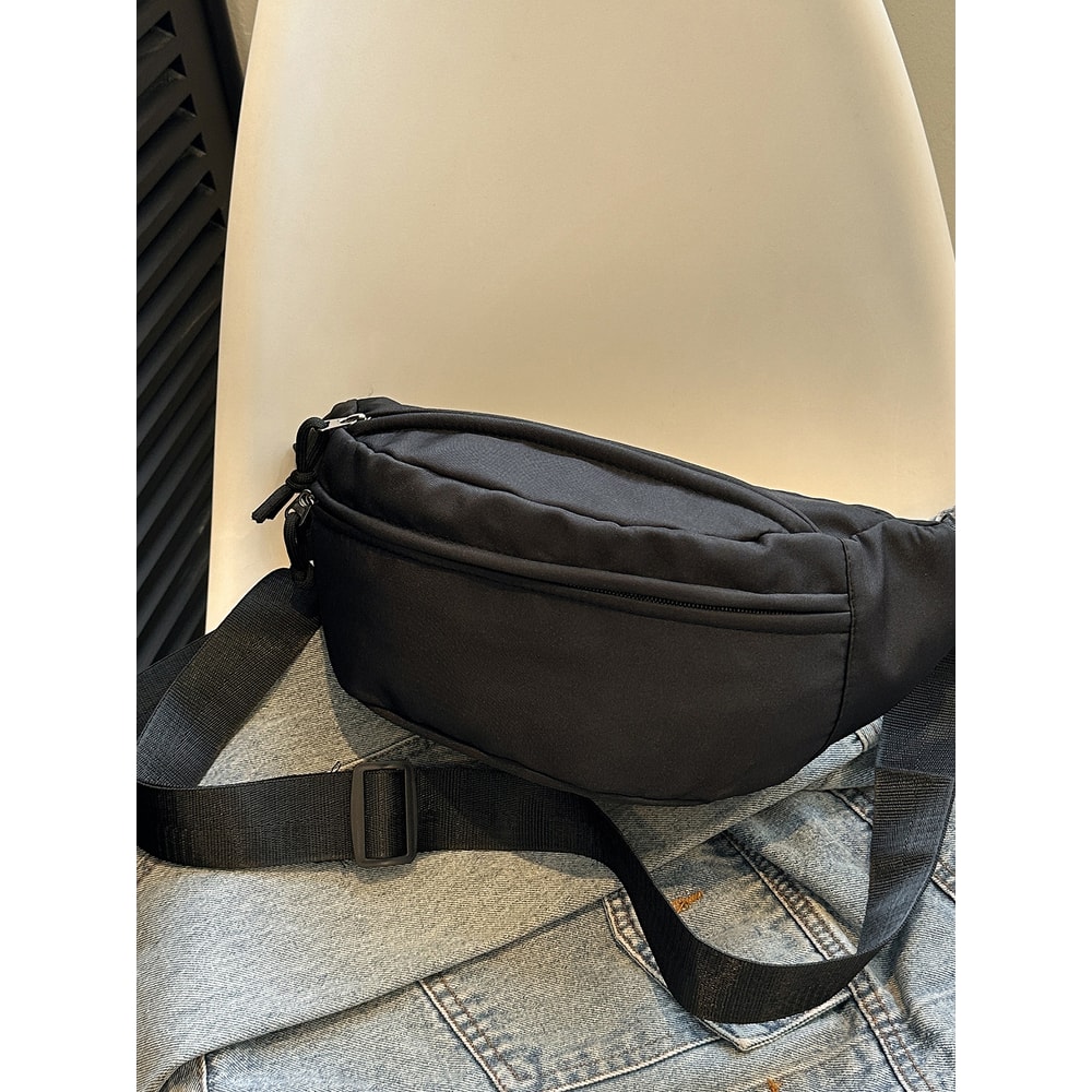 Multi Pocket Crossbody Sling Bag For Women Versatile Travel Commuting Chest Bag 5