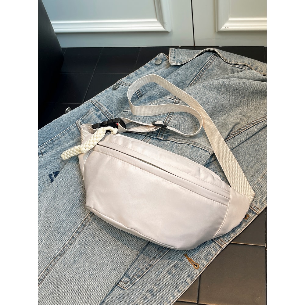 Multi Pocket Crossbody Sling Bag For Women Versatile Travel Commuting Chest Bag 6