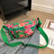 Floral Ethnic Embroidered Crossbody Bag Versatile Large Capacity Dumpling Chest Bag