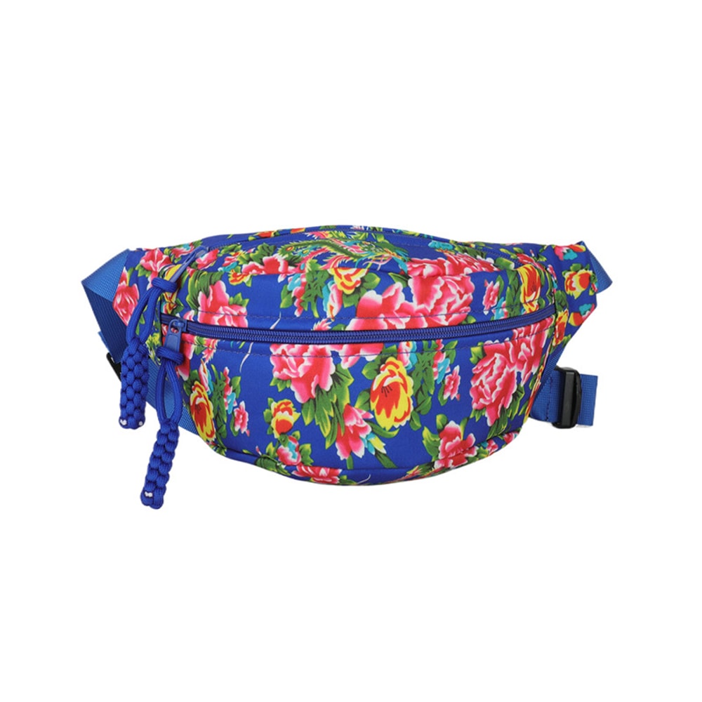 Floral Ethnic Embroidered Crossbody Bag Versatile Large Capacity Dumpling Chest Bag