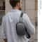Gemini said Genuine Leather Crossbody Chest Bag Large Capacity Mens Sling Shoulder Pack