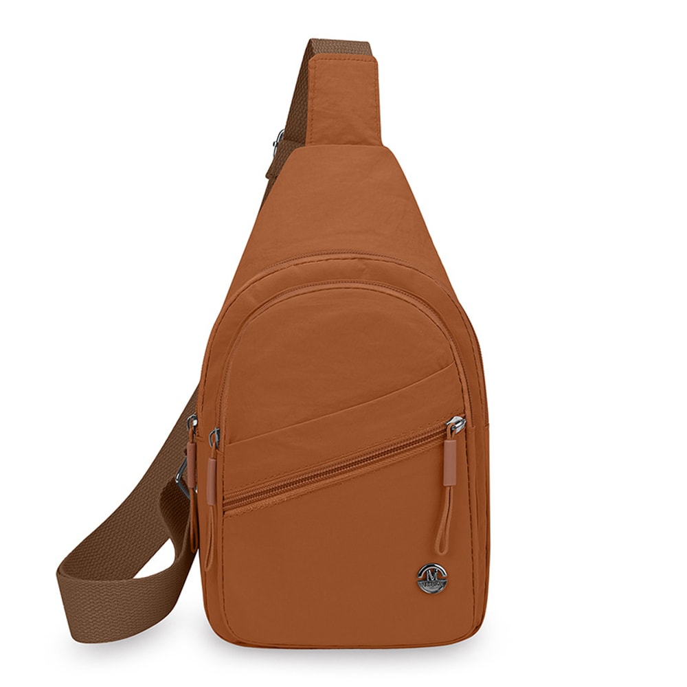 Large Capacity Nylon Messenger Bag Waterproof Lightweight Crossbody Chest Bag For Women 5