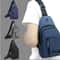 Unisex Sling Bag Lightweight Crossbody Shoulder Backpack and Waterproof Travel Chest Pack for Sports and Outdoors
