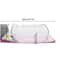 Portable Pop Up Mosquito Net Tent Foldable Full Bottom Bed Canopy for Camping & Home