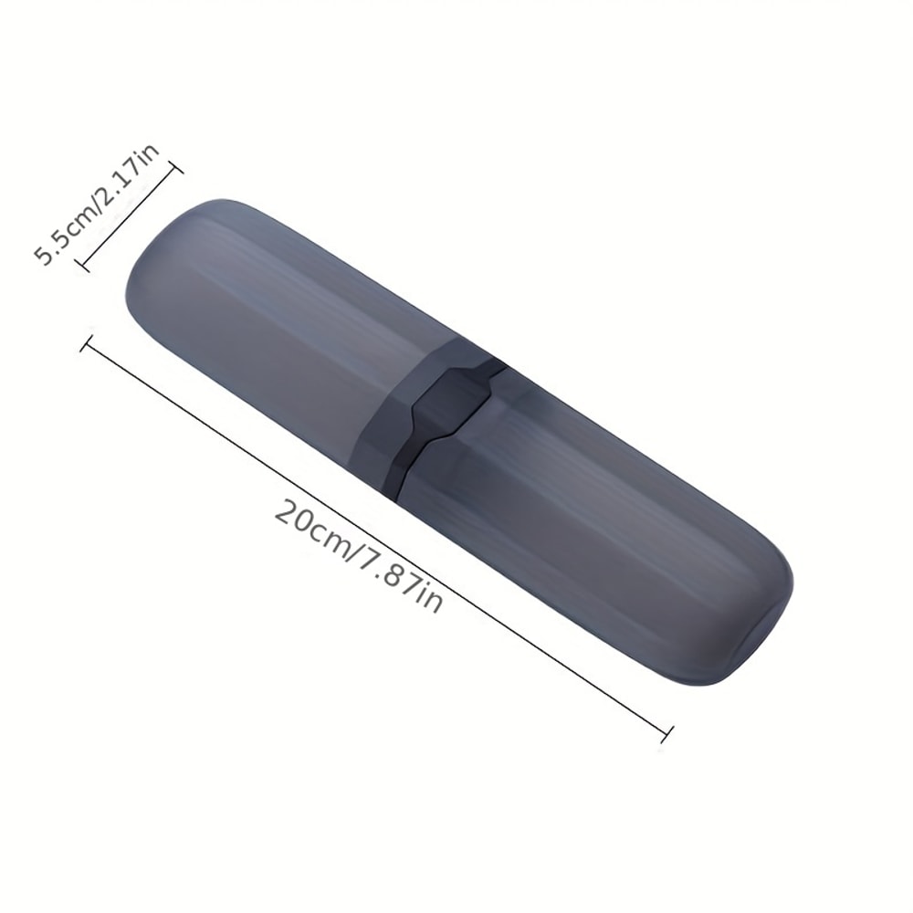 Portable Travel Toothbrush Case and Multi Purpose Storage Cup Organizer