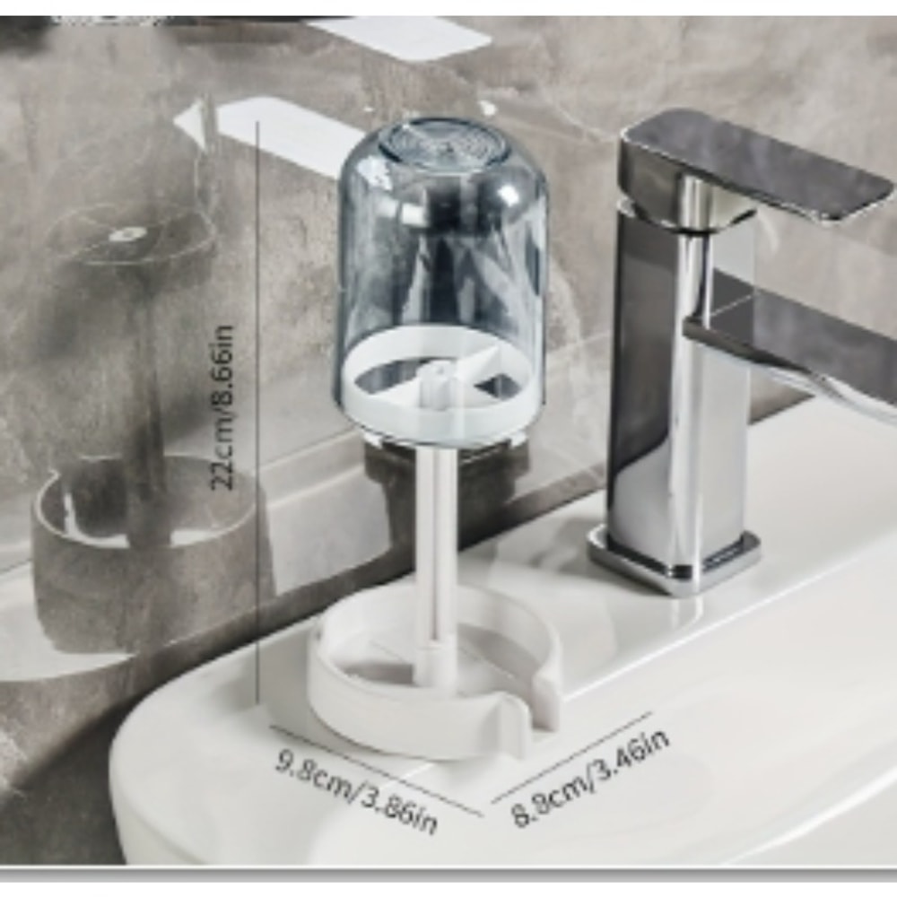 Hygienic Wall Mounted Toothbrush Holder With Dust Cover And Automatic Toothpaste Dispenser 8