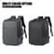 Professional Business Travel Backpack Large Capacity Water Resistant Laptop Bag For Men 3