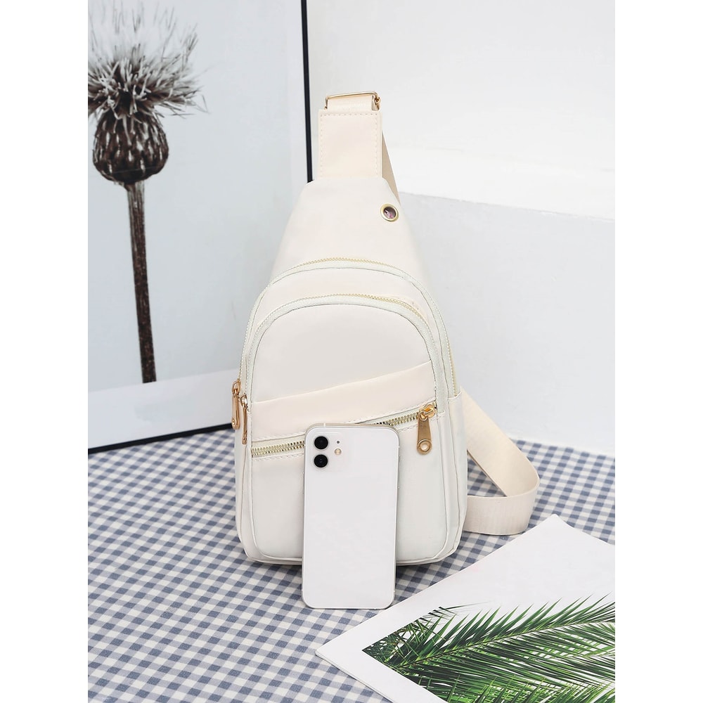 Versatile MultiPocket Sling Bag Stylish Crossbody Chest Bag For Travel And Daily Use 3