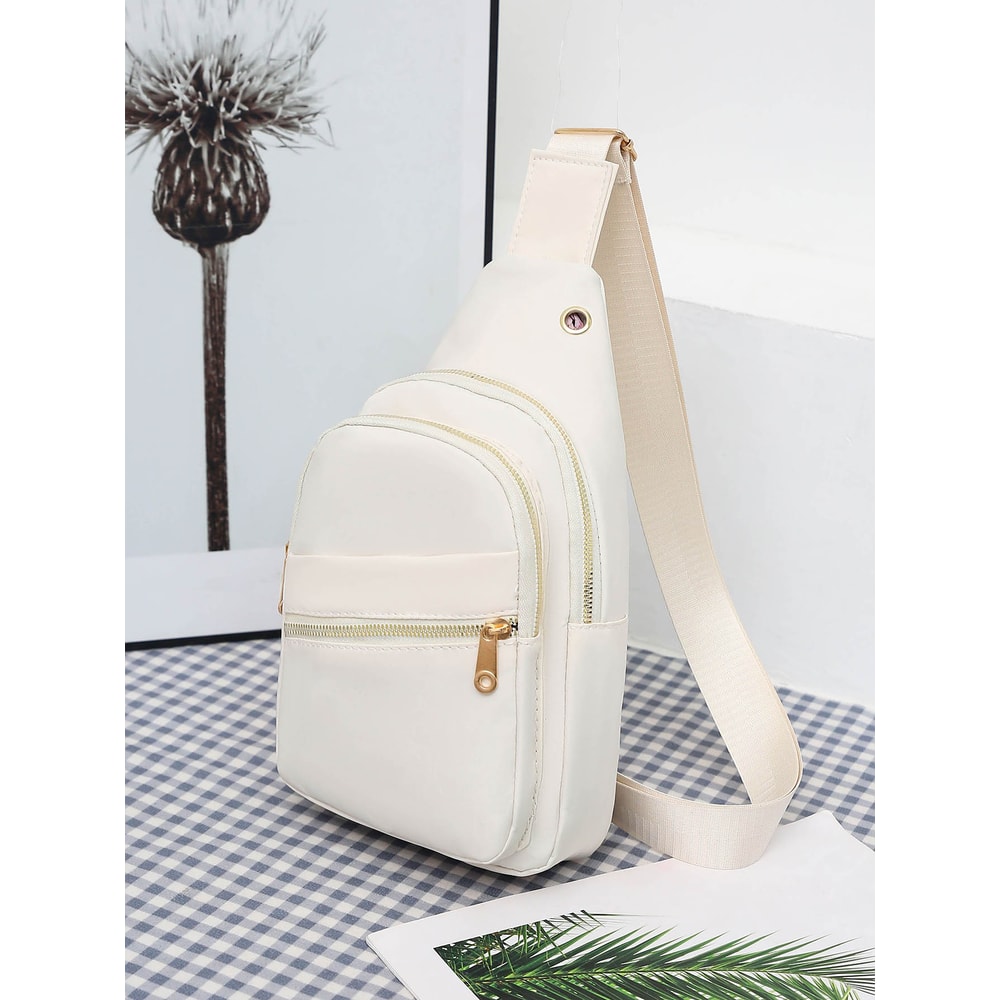 Versatile MultiPocket Sling Bag Stylish Crossbody Chest Bag For Travel And Daily Use 4