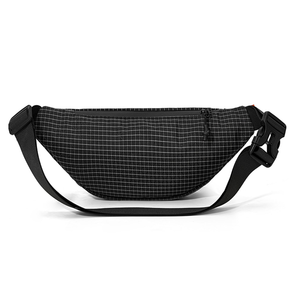 Lightweight Crossbody Waist Bag Large Capacity Outdoor Travel Sling for Men & Women
