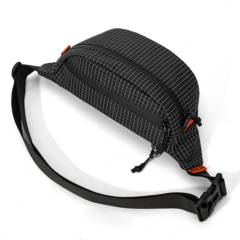 Lightweight Crossbody Waist Bag Large Capacity Outdoor Travel Sling for Men & Women
