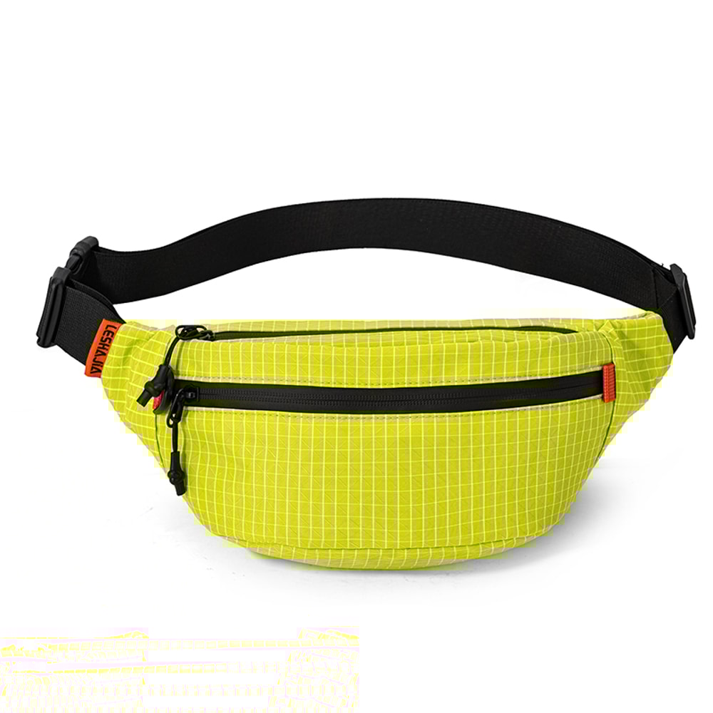 Lightweight Crossbody Waist Bag Large Capacity Outdoor Travel Sling for Men & Women