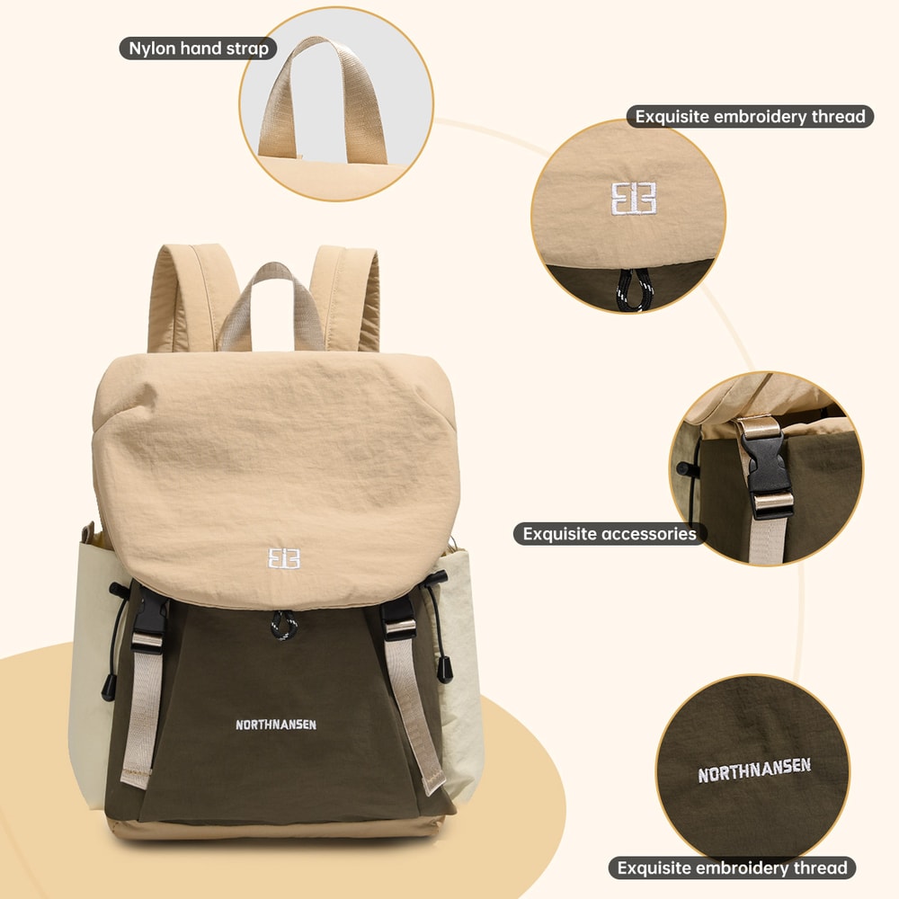 Saint Levi New Retro Backpack Lightweight Casual Daypack for Men & Women