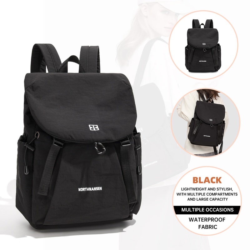 Saint Levi New Retro Backpack Lightweight Casual Daypack for Men & Women