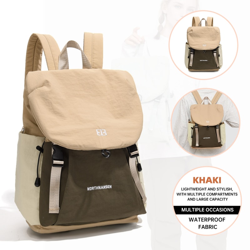 Saint Levi New Retro Backpack Lightweight Casual Daypack for Men & Women