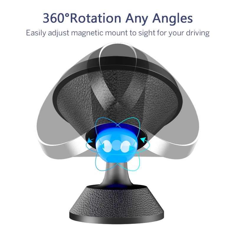 Magnetic Car Phone Holder Mount for Smartphones Universal Cell Phone Stand for Car Dashboard