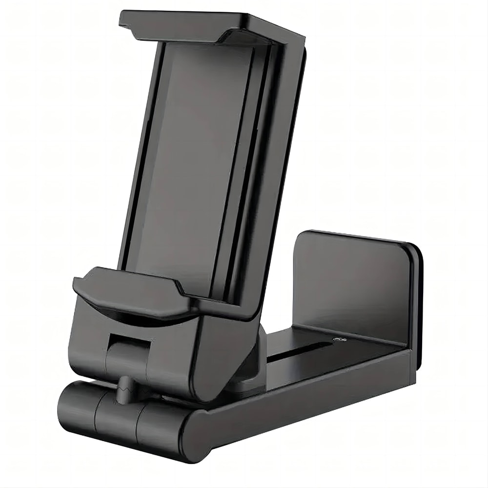 Foldable Hands-Free Airplane Phone Holder Travel Train Seat Cupboard Bar Cellphone Stand