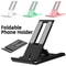 Foldable Desktop Phone Stand Portable Mini Mobile Holder for Easy Viewing & Hands Free Use
