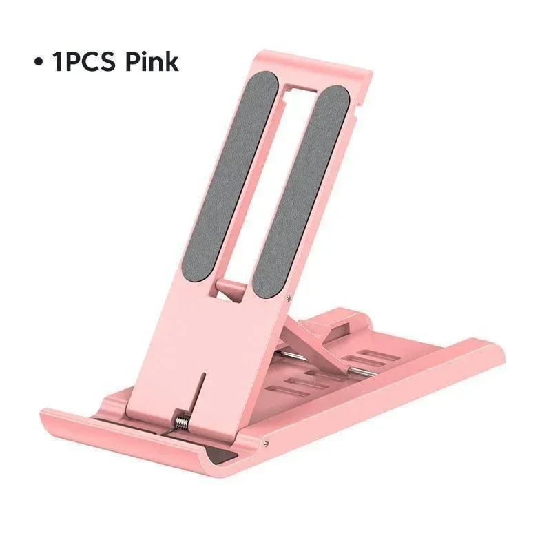 Foldable Desktop Phone Stand Portable Mini Mobile Holder for Easy Viewing & Hands Free Use