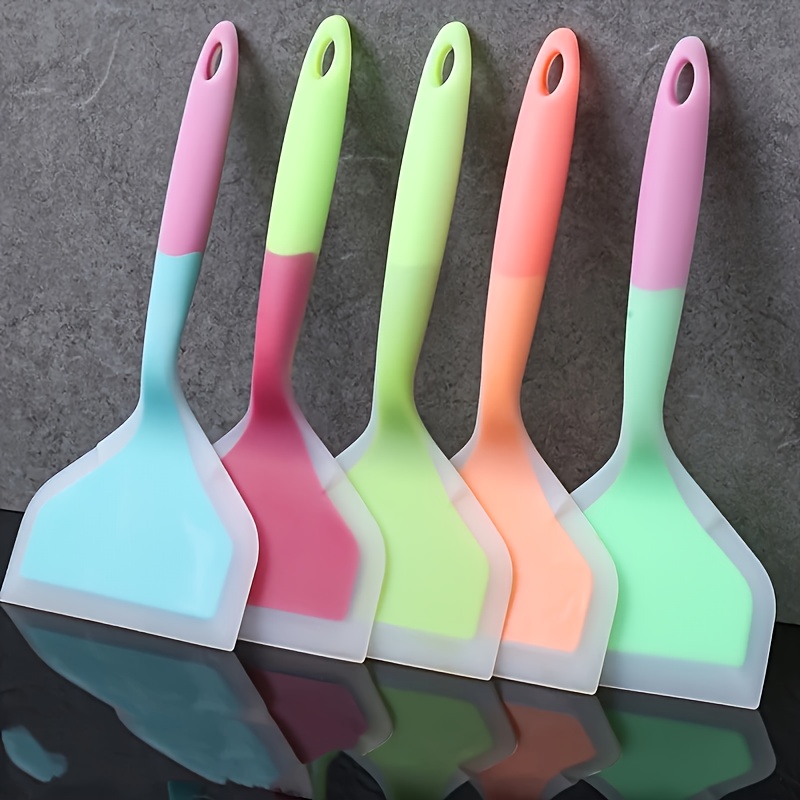 Heat Resistant Silicone Spatula for Cooking Scraping & Serving Non Stick & Durable Kitchen Tool