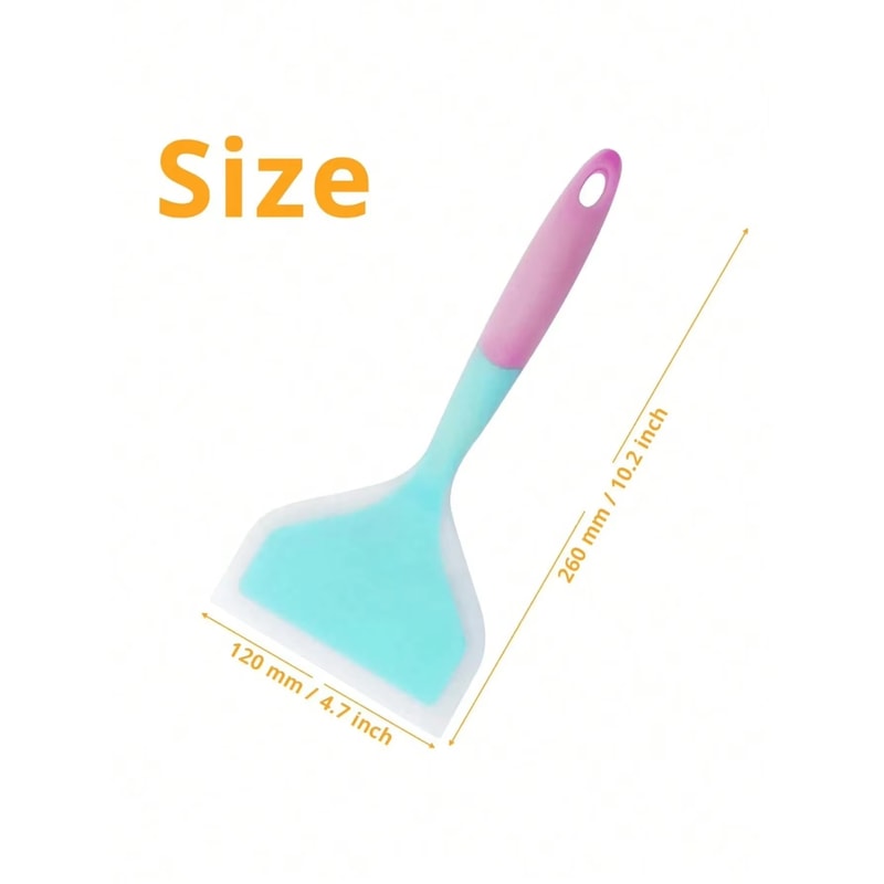Heat Resistant Silicone Spatula for Cooking Scraping & Serving Non Stick & Durable Kitchen Tool
