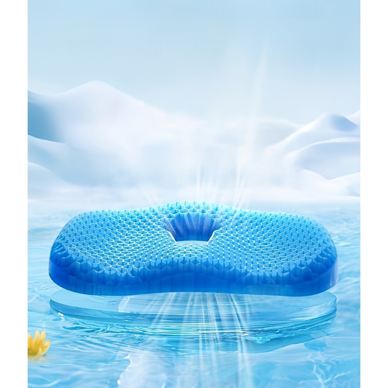 Gel Seat Cushion for Long Sitting Comfortable Ergonomic Chair Cushion