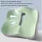 Memory Foam Seat Cushion With Ergonomic Support Light Green Grey Washable Polyester For Car Offic 3