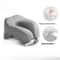 Memory Foam Travel Neck Pillow Portable Cervical Support for Ultimate Comfort