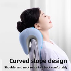 ergonomic memory foam neck and shoulder support pillow for office chair ultimate headrest cushion